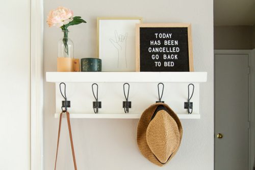 20 DIY Wall Hooks — Organize And Declutter