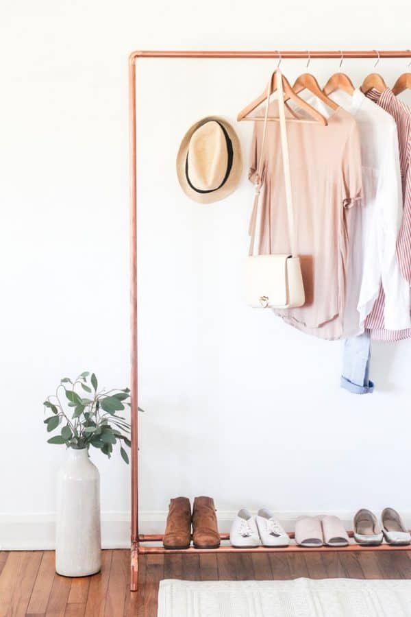 22 DIY Clothes Racks in 2022 - Organize Your Closet