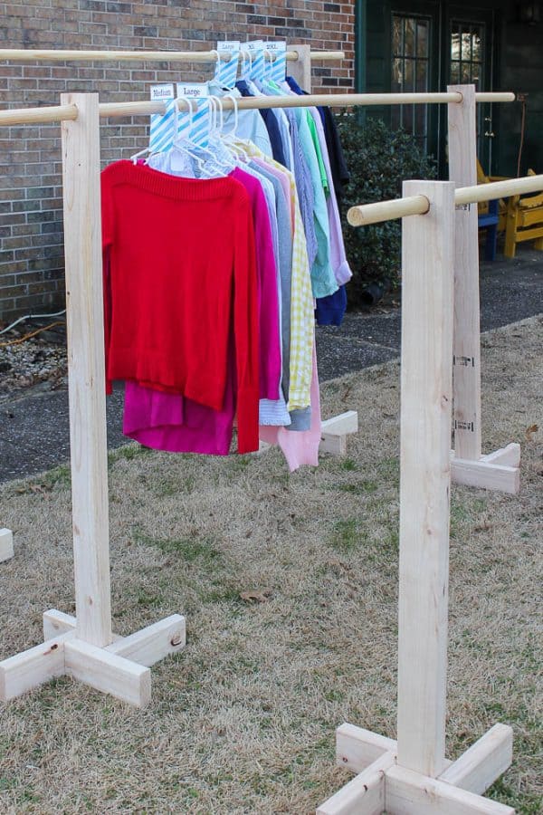 22 DIY Clothes Racks in 2022 Organize Your Closet