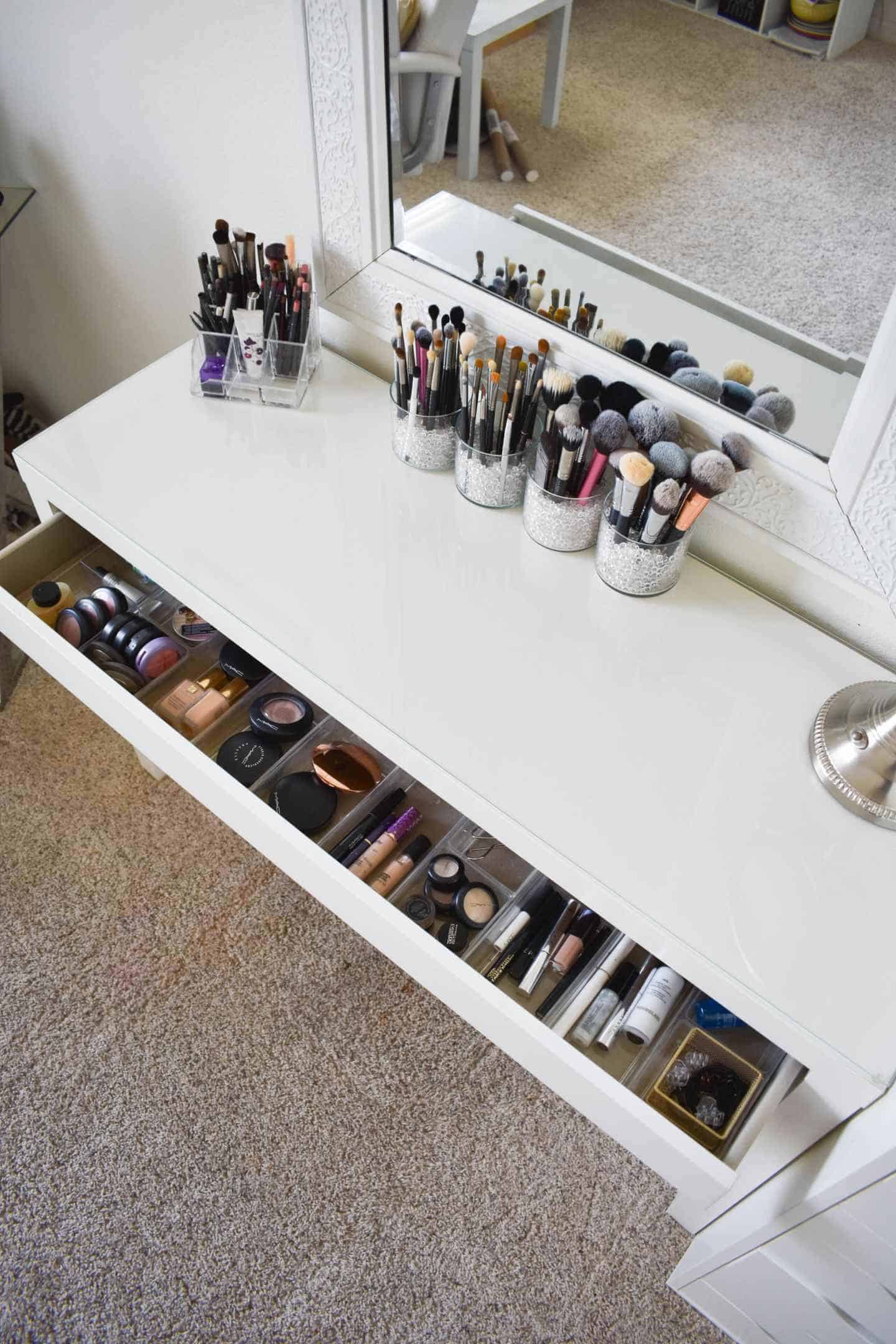 20 Marvelous Makeup Storage Ideas  Makeup drawer organization, Makeup  organization diy, Make up storage
