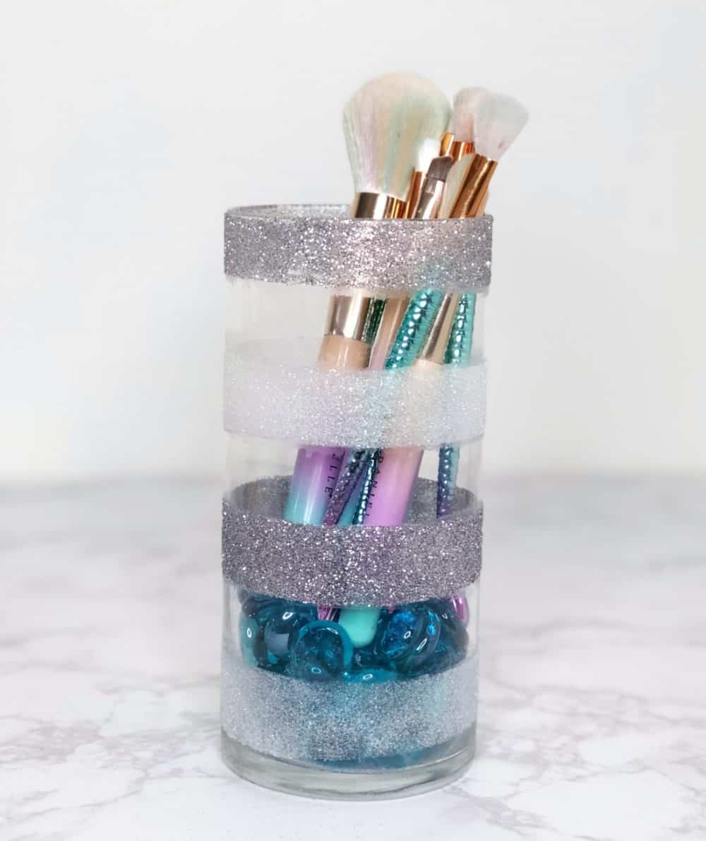 30 DIY Makeup Organizer Ideas In 2022   9 Glitter And Glue 1000x1191 