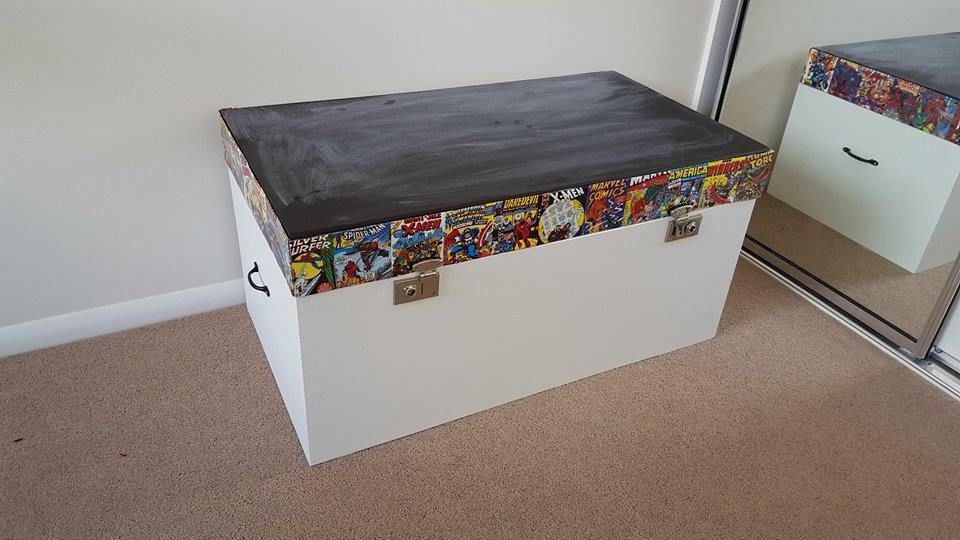 toy box painting ideas