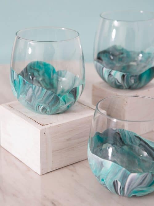 15 DIY Painted Wine Glass Ideas in 2022