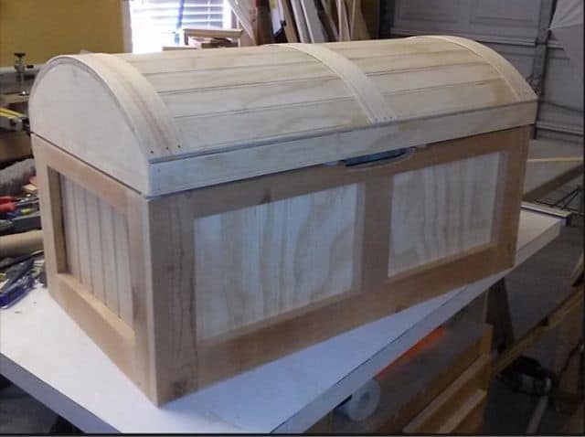 homemade wooden toy boxes