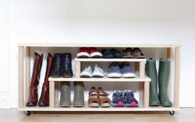 30 DIY Shoe Rack Ideas To Organize Your Space