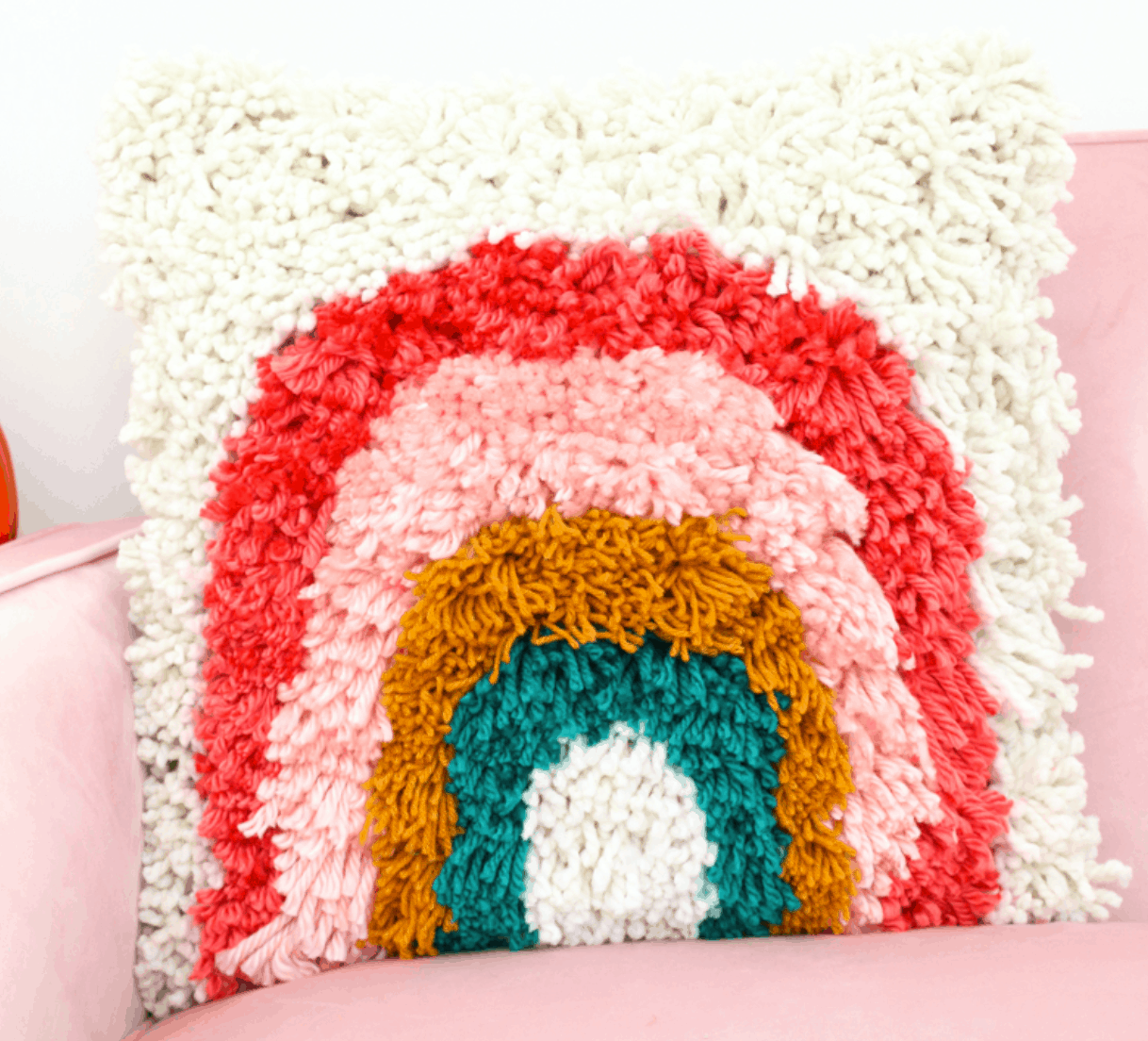 DIY It - A Cozy Pom Pom Pillow - A Kailo Chic Life