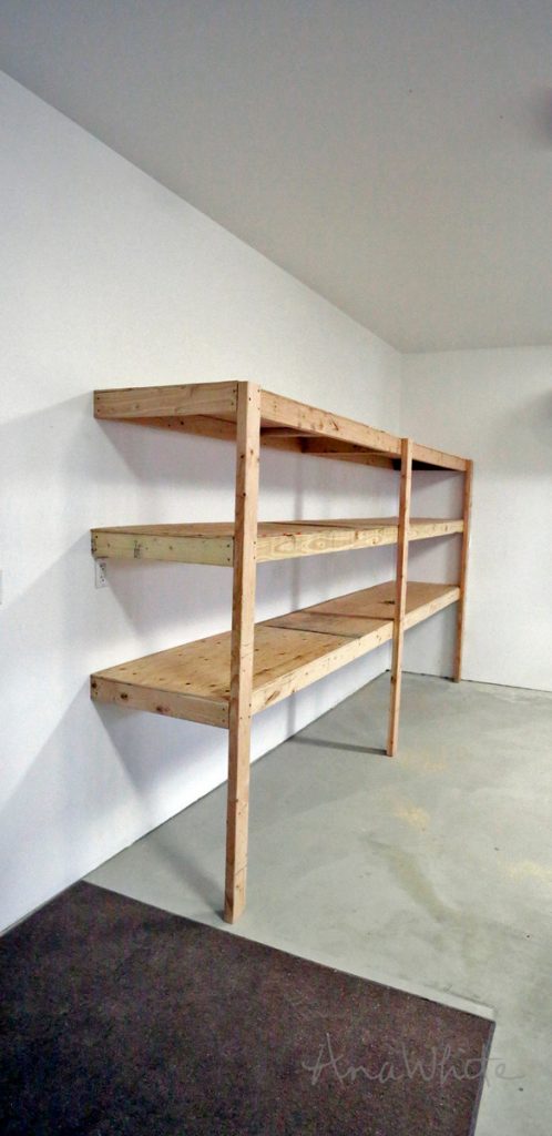 DIY Garage Shelves Plans: Easy, Neat, and Functional 